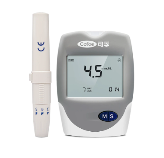 Cofoe 3 in 1 Multi Monitoring Meter Test Cholesterol, Uric Acid, and Blood Glucose Complete Kit with Test Strips and Lancets 1