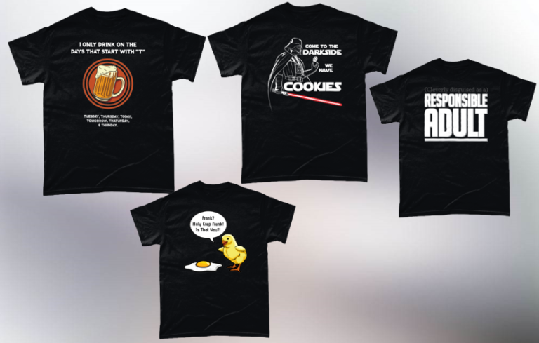 Funny Men’s T-Shirts: Humorous Novelty Tees for Any Occasion