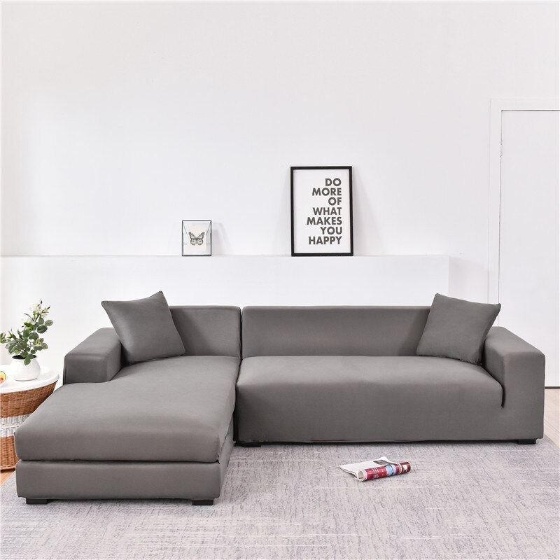 Sofa Cover Universal Fashion Four Seasons Ventilated Skin-Friendly Soft Living Room Solid Color Pleasantly Cool 360 Surround 3