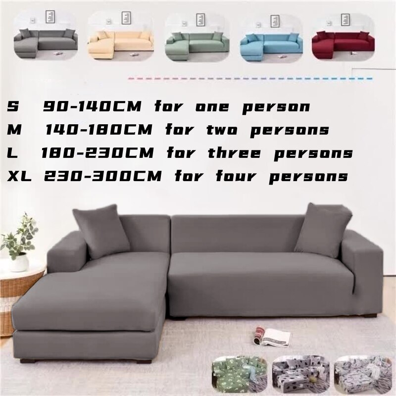 Sofa Cover Universal Fashion Four Seasons Ventilated Skin-Friendly Soft Living Room Solid Color Pleasantly Cool 360 Surround 7