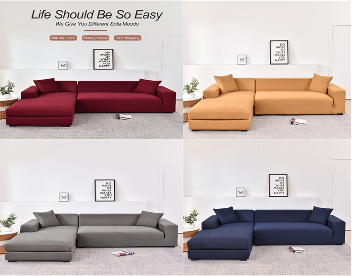 Solid Color Sofa Cover: A Stylish and Practical Choice for Your Living Room