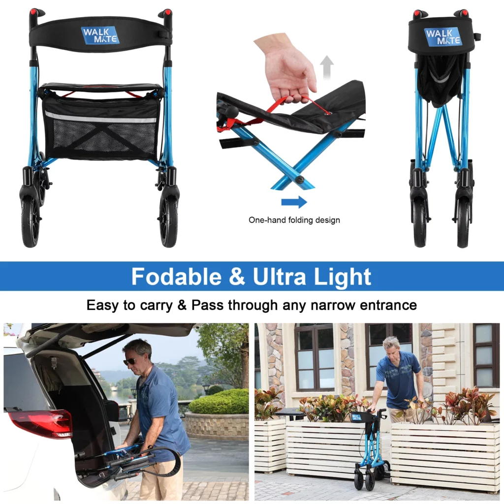 Walkmate Rollator Walker for Seniors 6