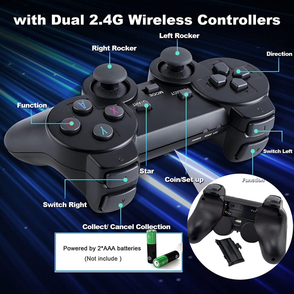 Wireless Retro Game Console 5