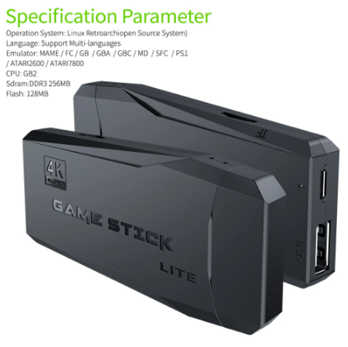 Video Game Sticks 4K M8 Console 4