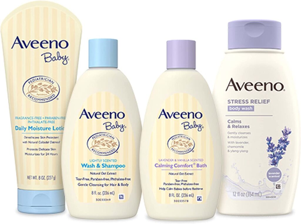 Aveeno Baby Bathtime Solutions Mommy & Me Gift Set 2
