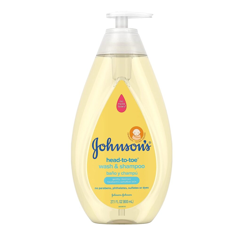 Johnson’s Head-To-Toe Baby Body Wash & Shampoo 1