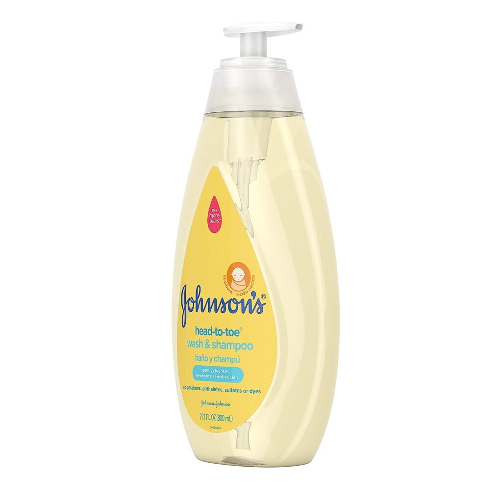 Johnson’s Head-To-Toe Baby Body Wash & Shampoo 9