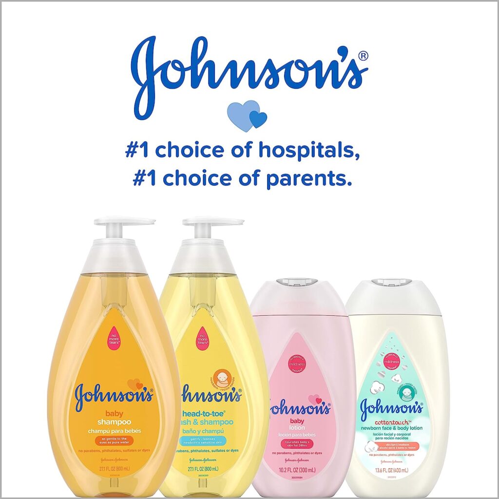 Johnson’s Head-To-Toe Baby Body Wash & Shampoo 6