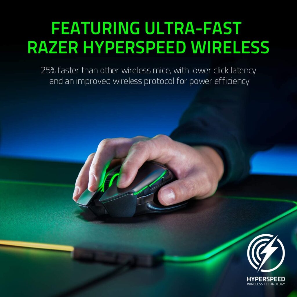 Razer Basilisk Ultimate HyperSpeed Wireless Gaming Mouse 2