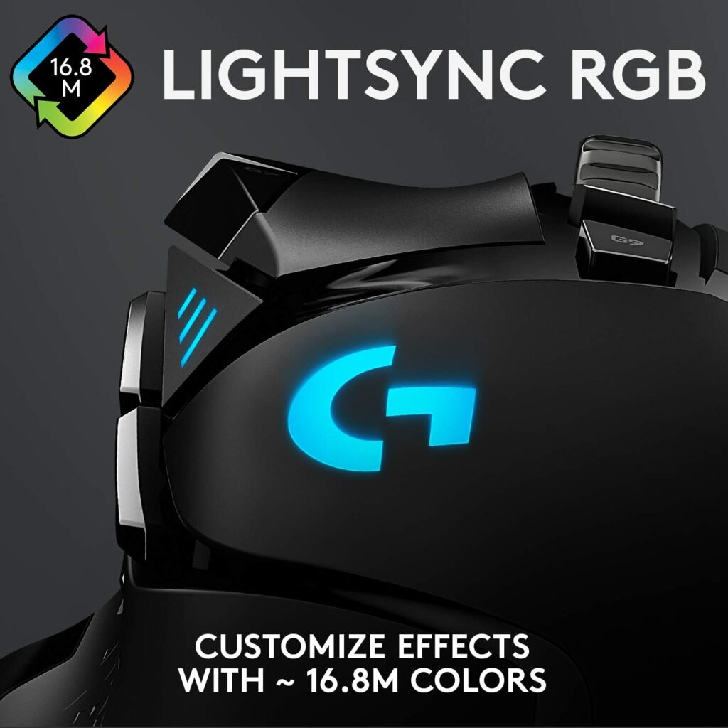 Logitech G502 Hero High Performance Wired Gaming Mouse 6