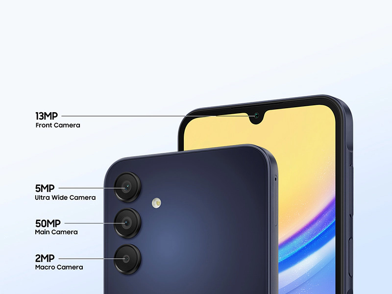 SAMSUNG Galaxy A15 5G Camera
